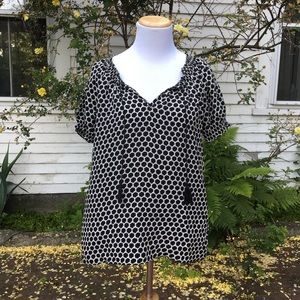 Joie silk peasant top New with tags